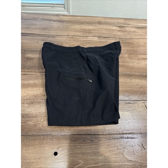 Eddie Bauer Black Flat Front Shorts Trail Hiking Women's Size 10 - Picture 4 of 10
